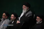 اولین شب مراسم عزاداری حضرت اباعبدالله الحسین (علیه&zwnj;السلام) با حضور رهبر انقلاب امام خامنه ای