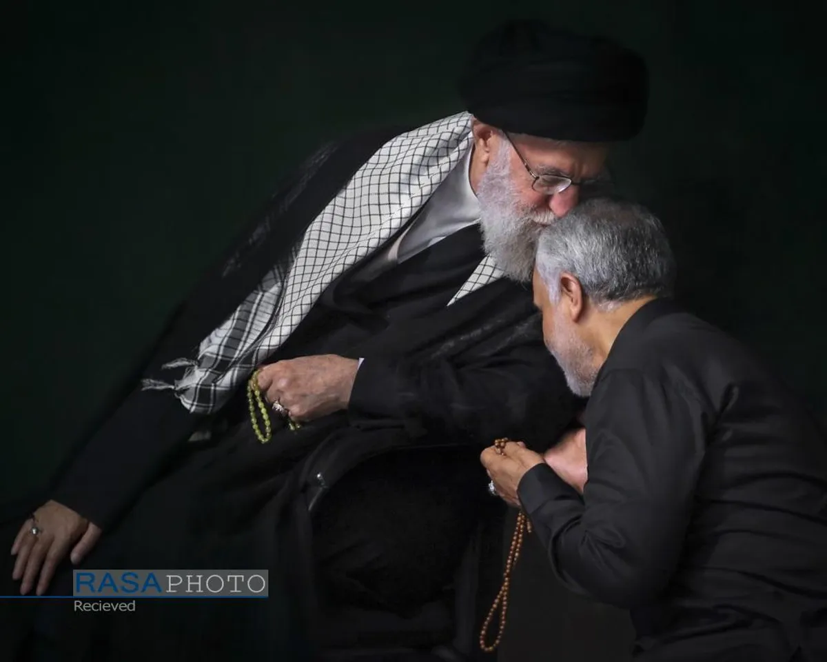 رهبر بزرگ آزادی خواهان جهان حضرت آیت&zwnj;الله&zwnj;العظمی خامنه ای به ملکوت اعلی پیوست