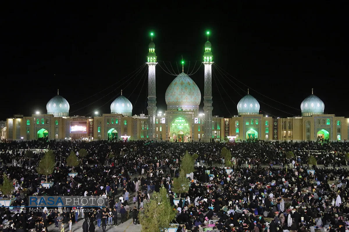 احیاء شب بیست و یکم ماه مبارک رمضان در مسجد مقدس جمکران
