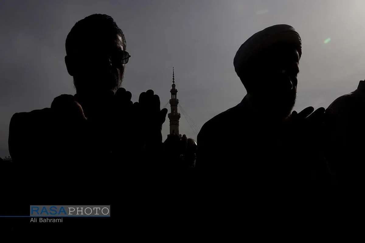 اقامه نماز عید سعید فطر در مسجد مقدس جمکران