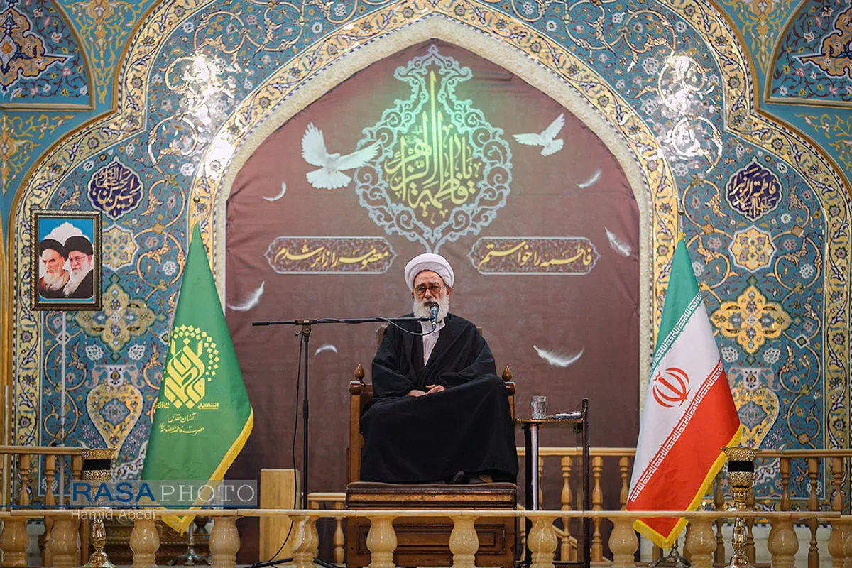 سومین سالگرد آیت الله هاشمی شاهرودی در حرم کریمه اهلبیت (ع)