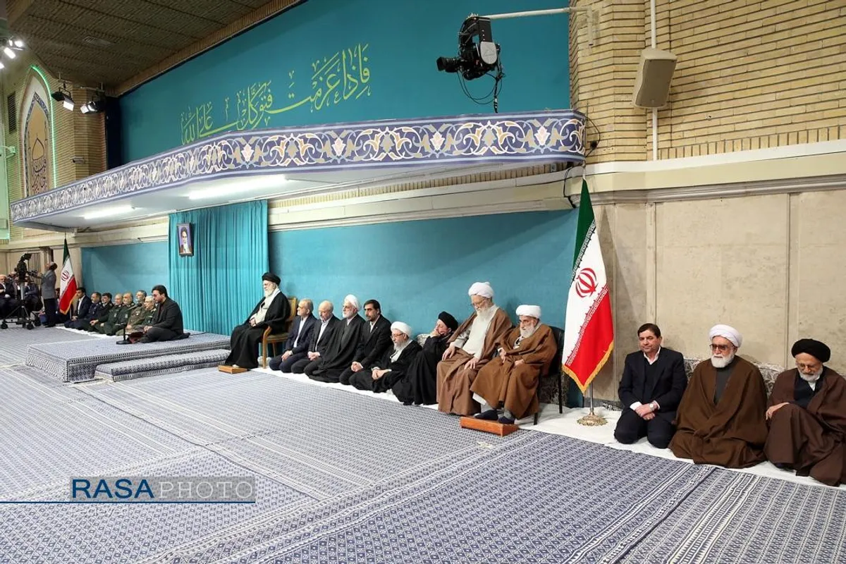 دیدار مسئولان نظام با رهبر معظم انقلاب