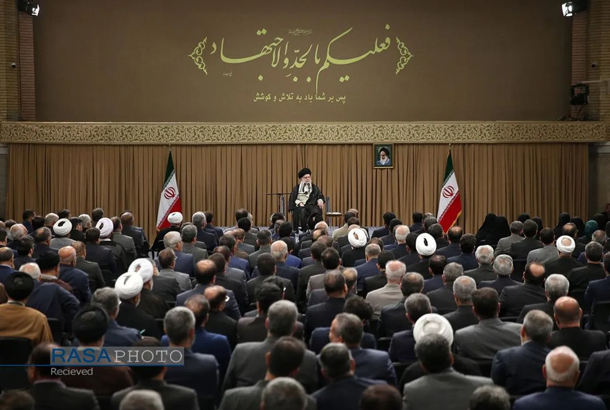 دیدار رئیس و نمایندگان مجلس دوازدهم با رهبر معظم انقلاب