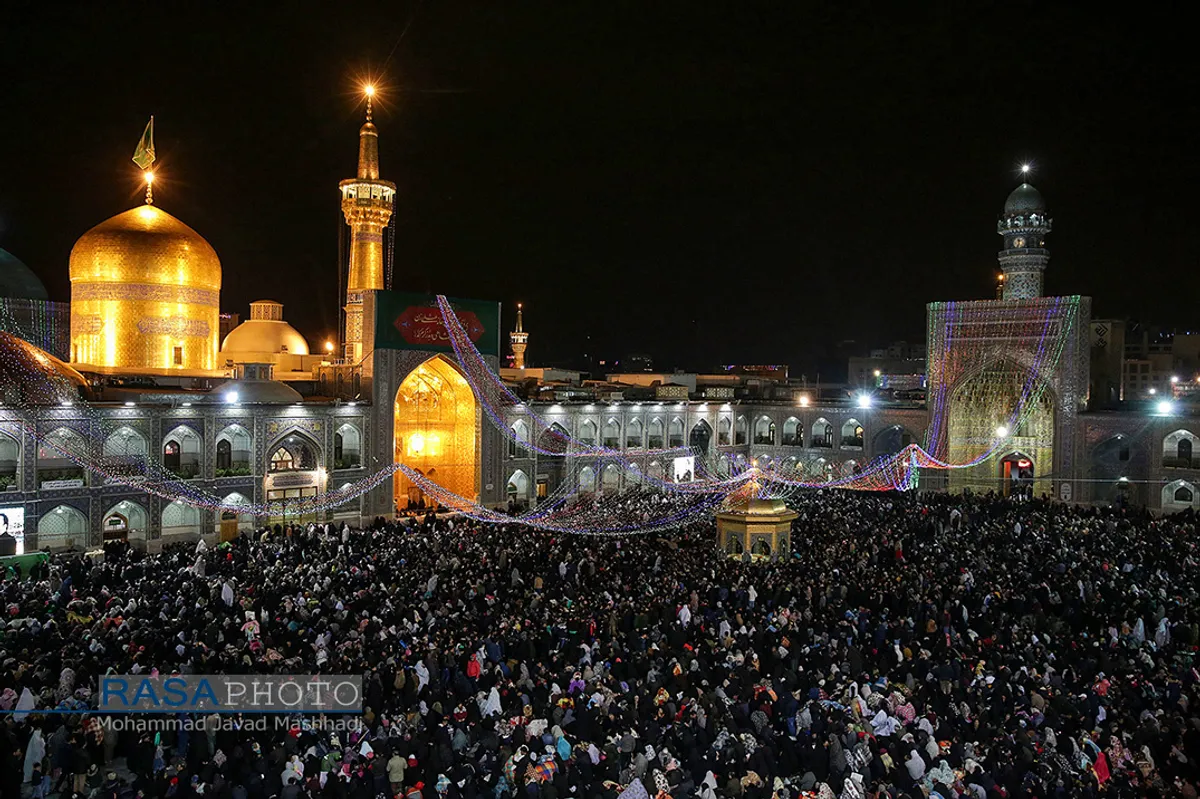 تحویل سال ۱۳۹۸ در حرم امام علی بن موسی الرضا (علیه السلام)