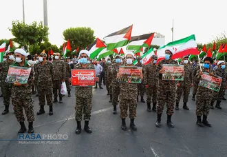 قم | جشن پیروزی&zwnj; جبهه مقاومت در نبرد غزه
