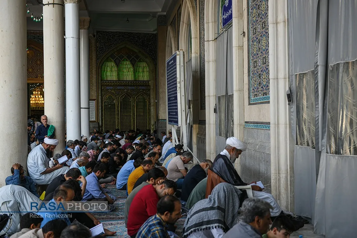 مراسم پرفیض دعای عرفه در حرم کریمه اهلبیت (سلام&zwnj;الله&zwnj;علیها)