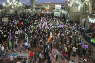 فریاد انتقام خواهی مردم قم در پی شهادت سرداران بزرگ ایران
