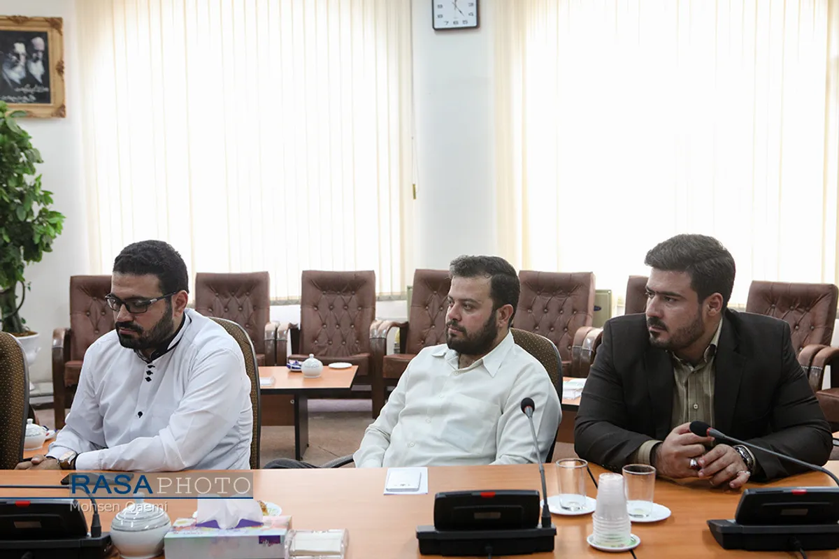 دیدار مدیرعامل و مسئولین خبرگزاری رسا با آیت الله اعرافی