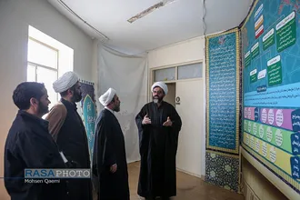 بازدید مدیرعامل و جمعی از اعضای خبرگزاری رسا از مجتمع تبلیغ حوزه علمیه