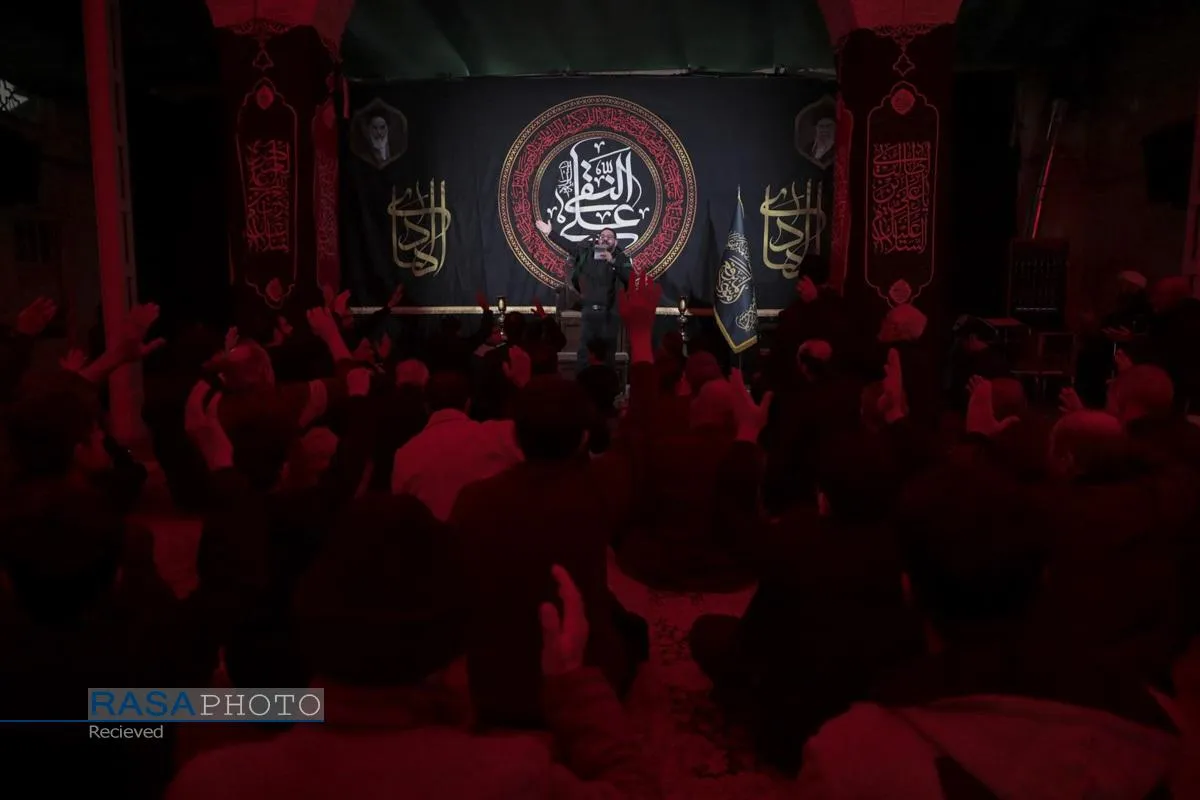 عزاداری شب شهادت حضرت امام هادی (علیه&zwnj;السلام) در حرم امامزاده موسی مبرقع قم