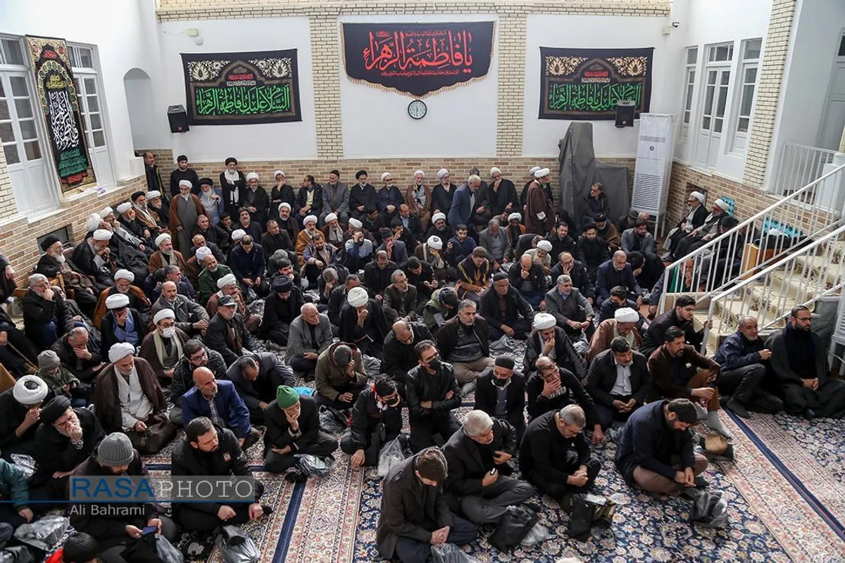 عزاداری روز شهادت حضرت صدیقه کبری (سلام&zwnj;الله&zwnj;علیها) در بیوت مراجع تقلید