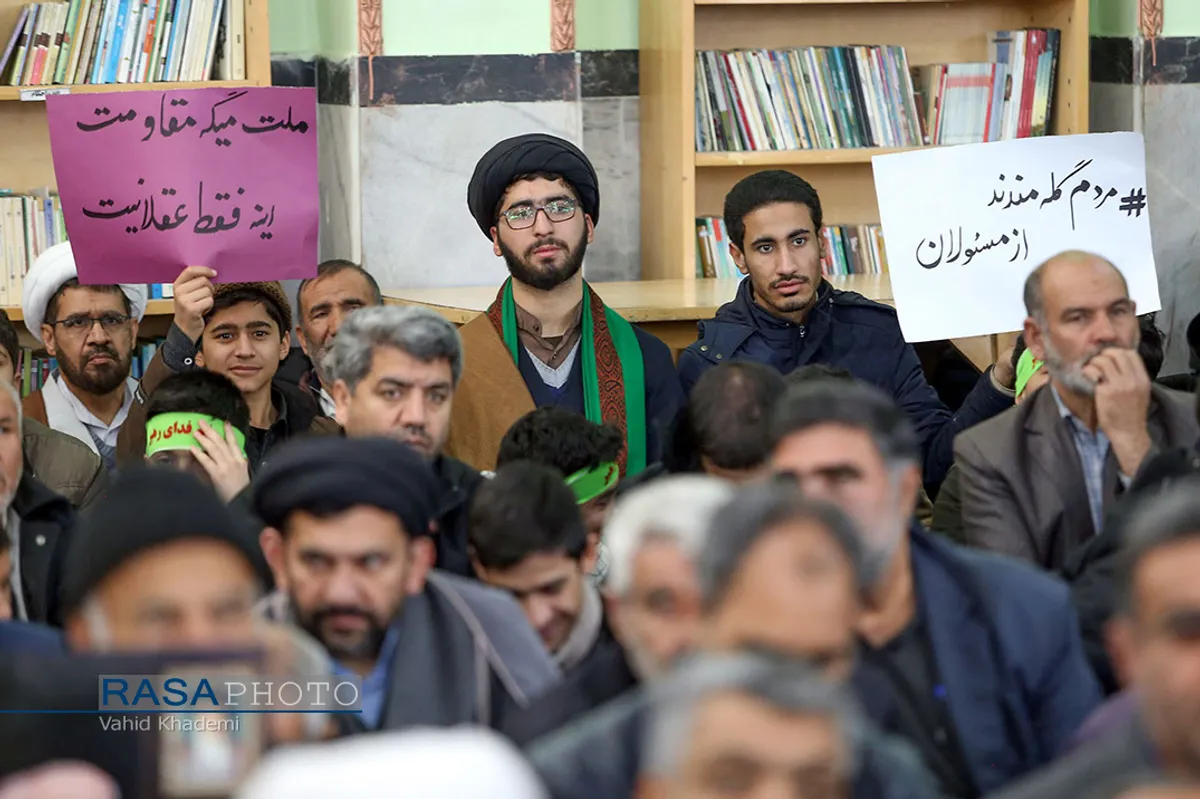 گرامیداشت حماسه ۹ دی در بجنورد&lrm;