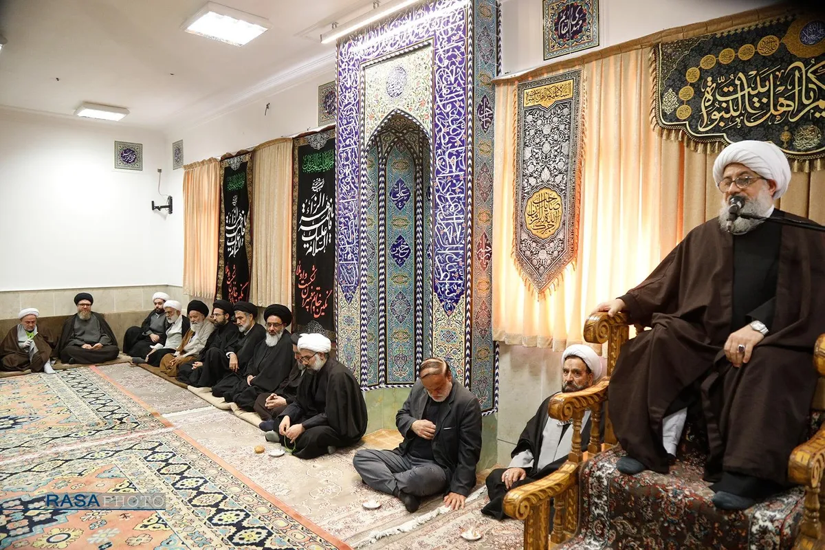 عزاداری روز شهادت حضرت فاطمه زهرا (سلام&zwnj;الله&zwnj;علیها) در بیوت مراجع تقلید