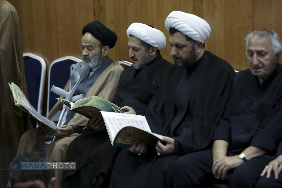 مراسم بزرگداشت مرحوم حجت الاسلام حاج شیخ علی طائب