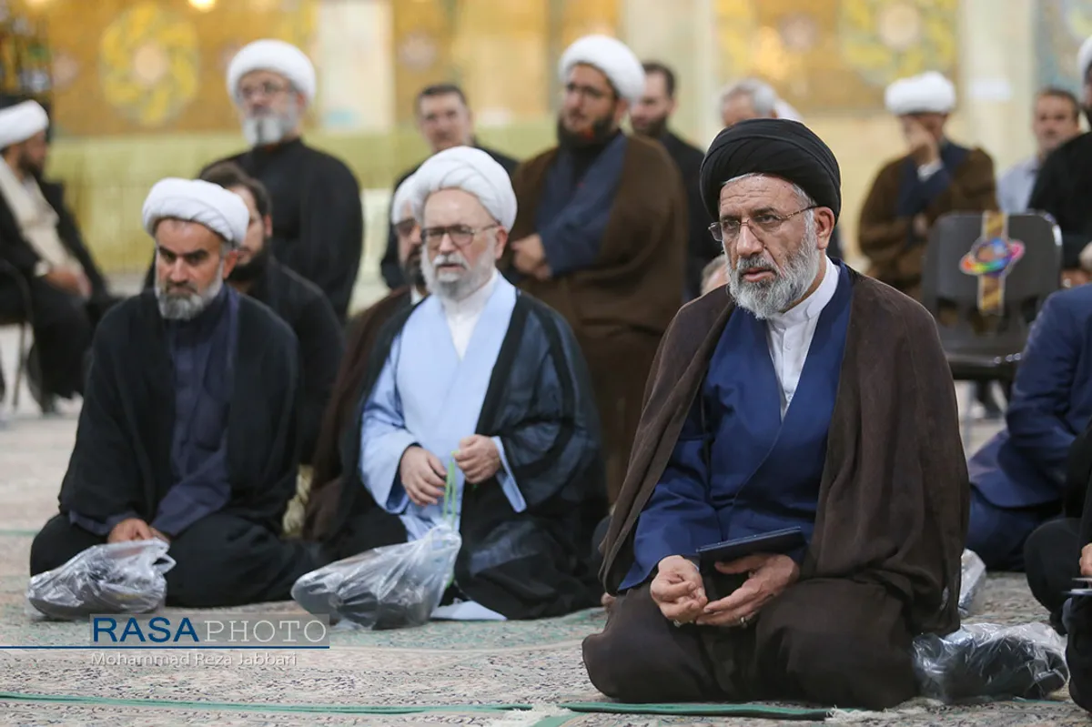 مراسم تشییع آیت الله دریاباری&lrm;&lrm;