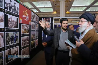 بازدید رهبر معظم انقلاب از سی و پنجمین نمایشگاه بین&zwnj;المللی کتاب تهران