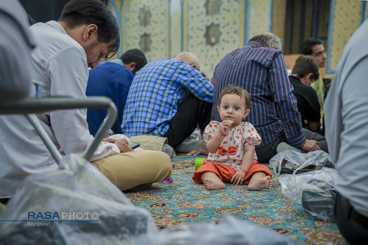 مراسم پر فیض دعای عرفه در مسجد مقدس جمکران
