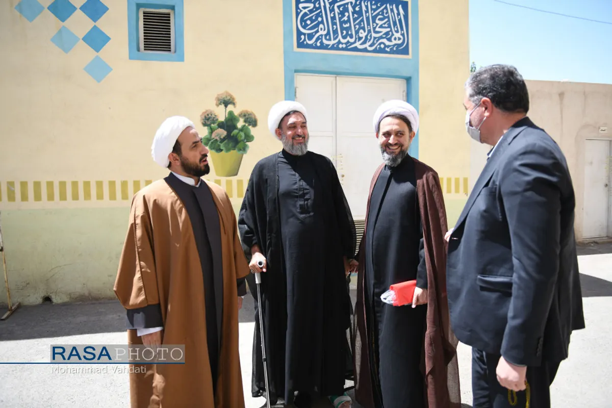 دیدار وزیر صمت با مراجع تقلید و علما