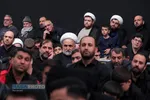 عزاداری شام شهادت حضرت فاطمه&zwnj;زهرا (سلام&zwnj;الله&zwnj;علیها) با حضور رهبر انقلاب