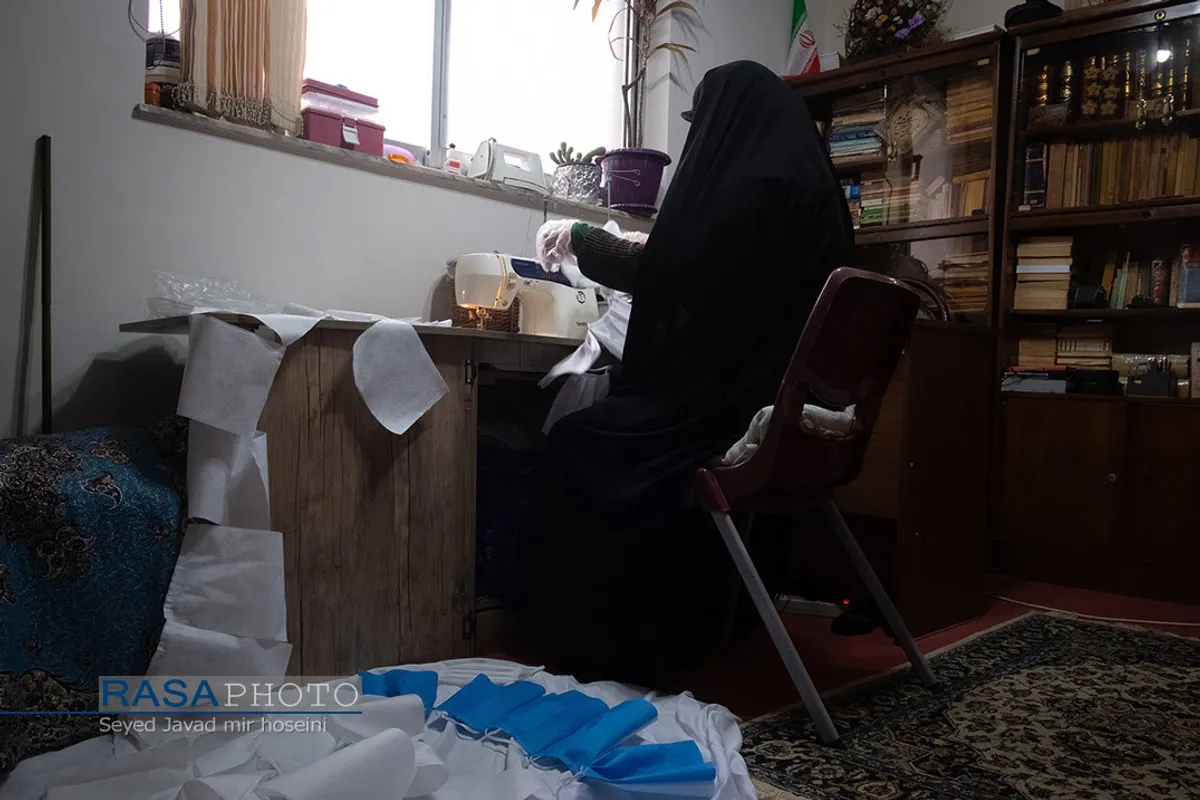 تولید و توزیع ۱۱۰۰ بسته بهداشتی در روز میلاد امام زمان (عج) در رشت