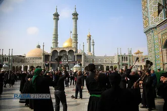 عزاداری روز شهادت حضرت صدیقه کبری (سلام&zwnj;الله&zwnj;علیها) در قم