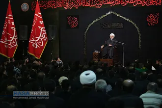 عزاداری دهه اول محرم در حسینیه قماش فروش&zwnj;های مشهد