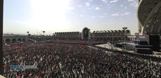 مراسم وداع بار رهبر شهید انقلاب