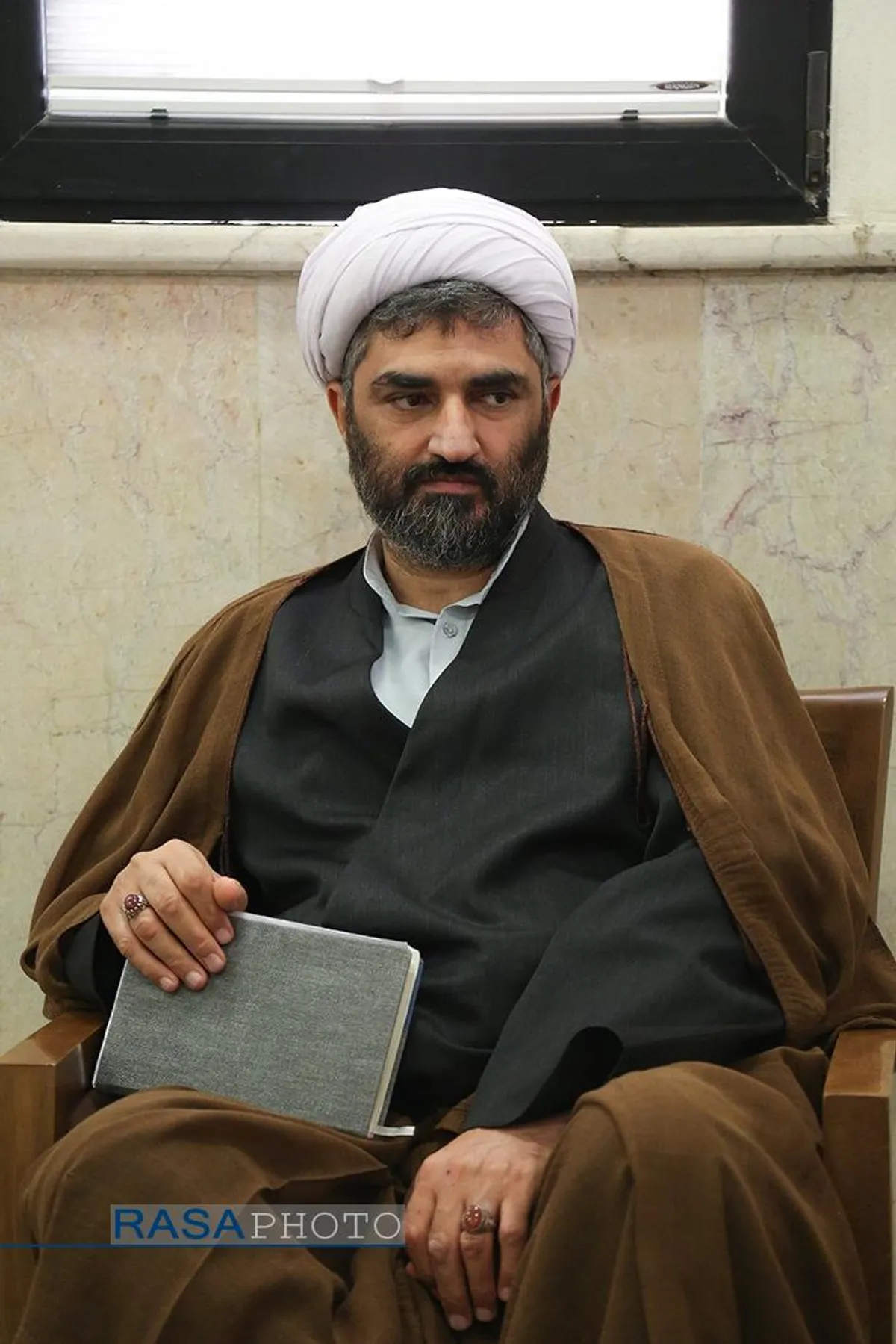 دیدار حجت الاسلام محمدمهدی محققی مدیرعامل رسا با حجت الاسلام سید ابوالحسن حسن&zwnj;زاده نماینده مردم خوزستان در مجلس خبرگان رهبری