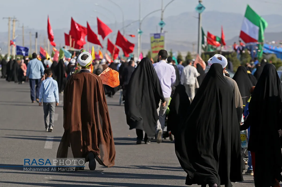 پیاده روی کاروان "قدمی برای ظهور" به سمت جمکران