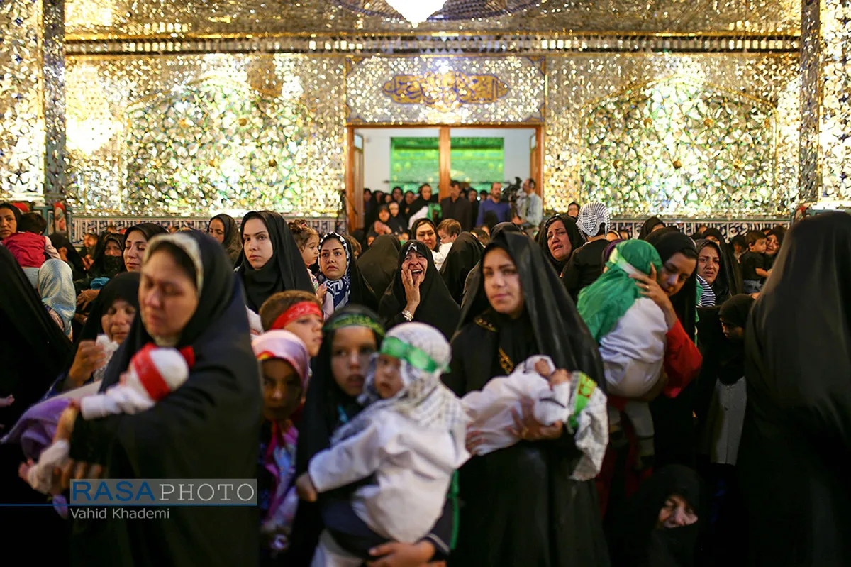 مراسم شیرخوارگان حسینی در بجنورد
