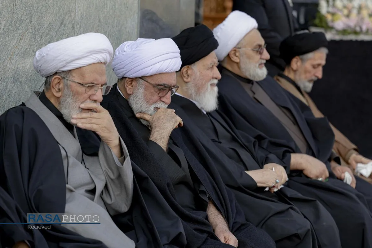 مجلس عزای شهادت رهبر معظم انقلاب (ره) در حرم مطهر رضوی