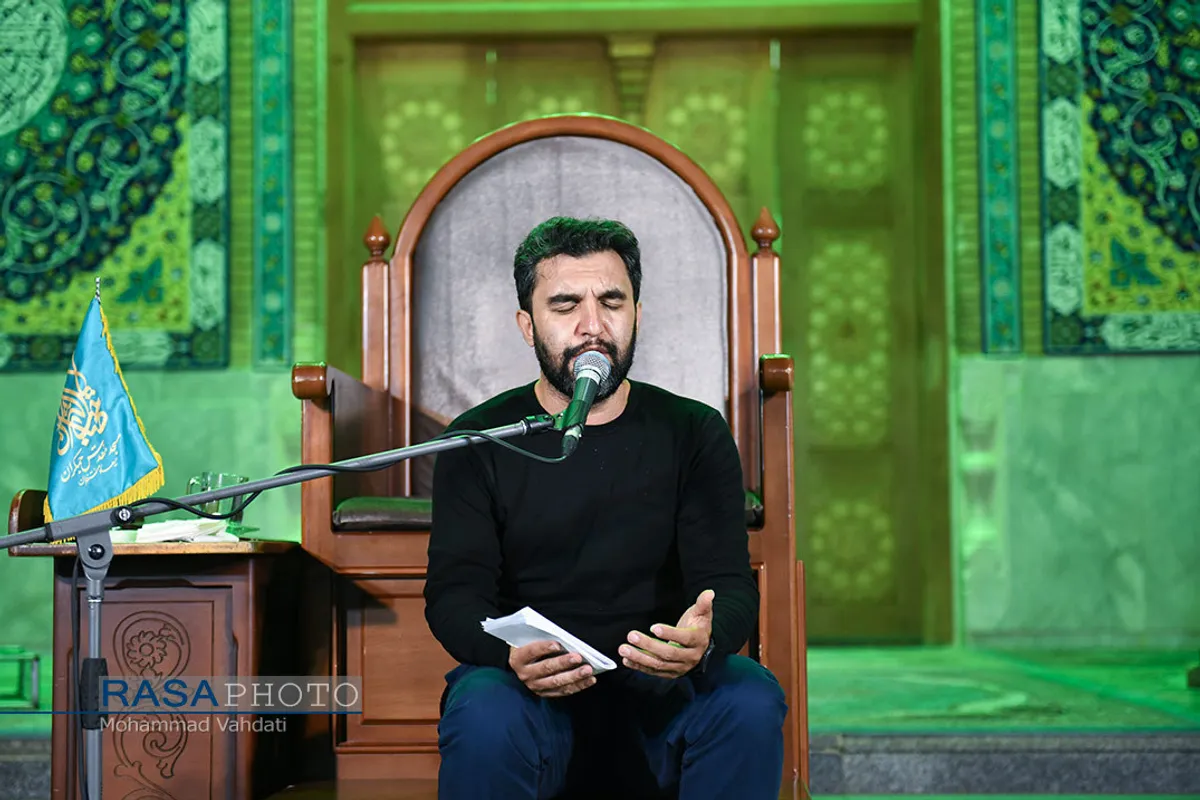 عزاداری شب شهادت حضرت امام جواد الائمه (ع) در مسجد مقدس جمکران