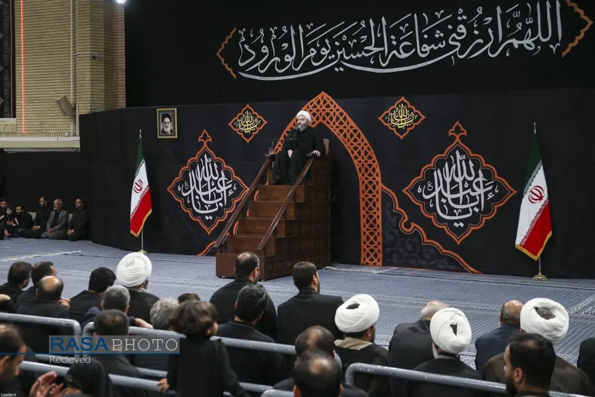 عزاداری ایام شهادت حضرت اباعبدالله الحسین (علیه&zwnj;السلام) در حسینیه امام خمینی (ره)