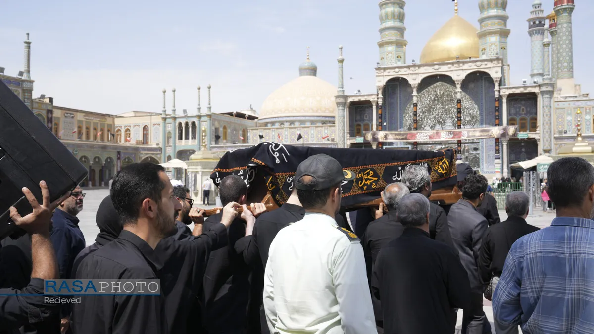 تشییع و اقامه نماز بر پیکر مرحوم حجت الاسلام&zwnj; والمسلمین مرتضی مقدس
