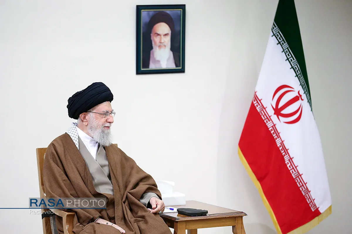 دیدار رئیس جمهور سوریه و هیئت همراه با مقام معظم رهبری
