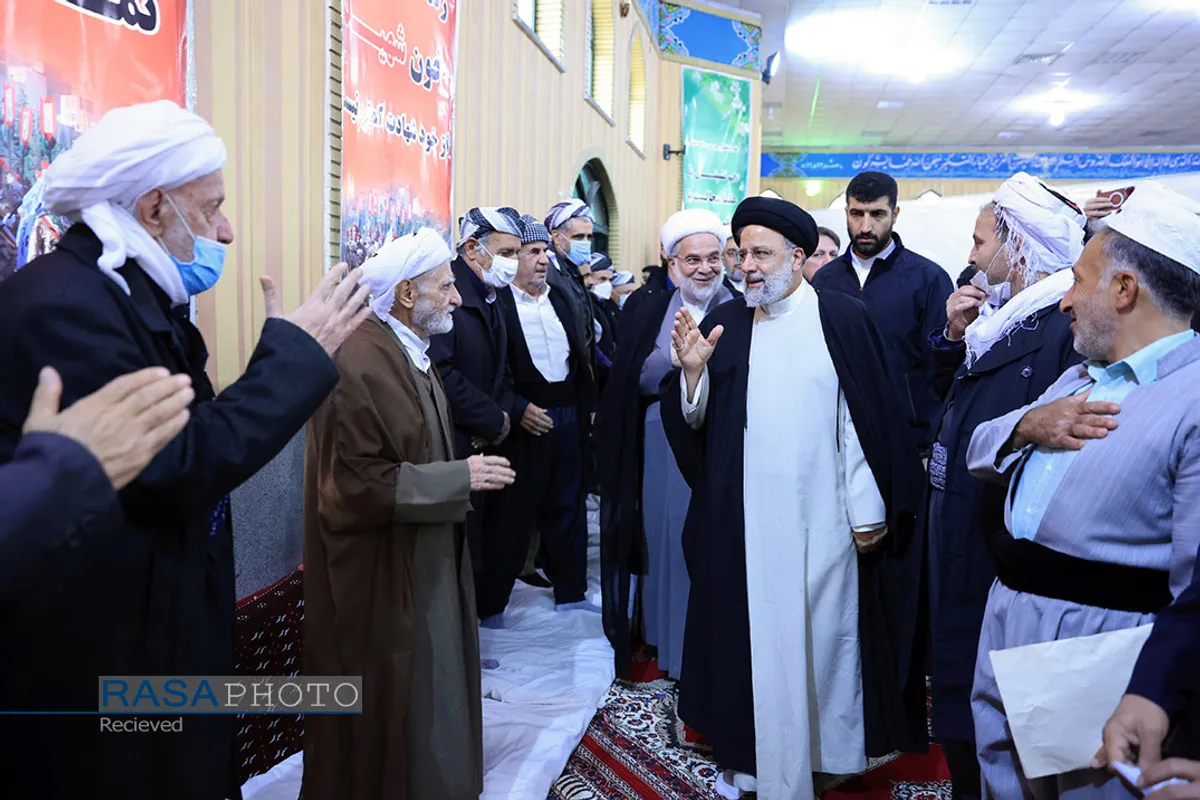 دیدار رئیس جمهور با علمای اهل سنت و شیعه در کردستان