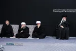 عزاداری شام شهادت حضرت فاطمه&zwnj;زهرا (سلام&zwnj;الله&zwnj;علیها) با حضور رهبر انقلاب