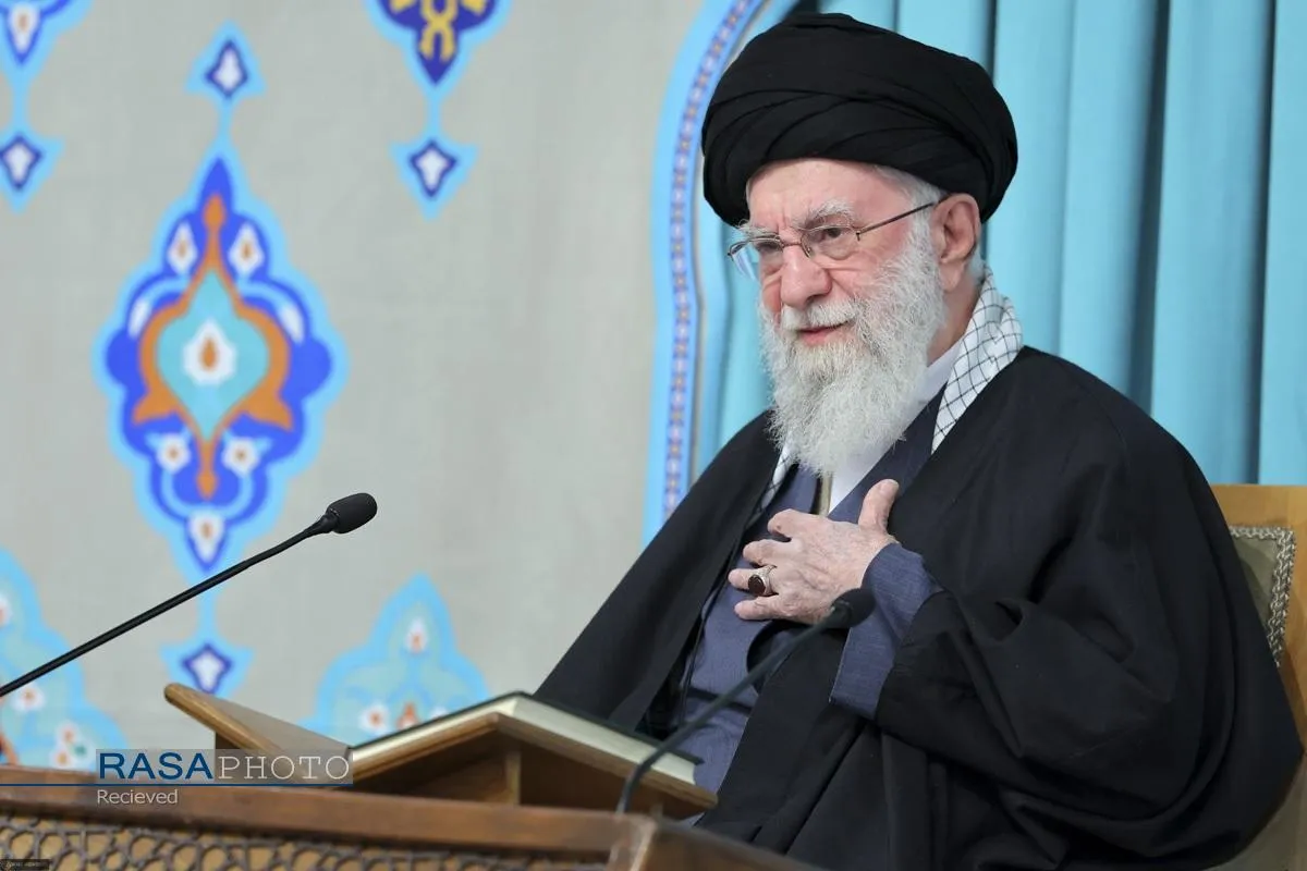 رهبر بزرگ آزادی خواهان جهان حضرت آیت&zwnj;الله&zwnj;العظمی خامنه ای به ملکوت اعلی پیوست