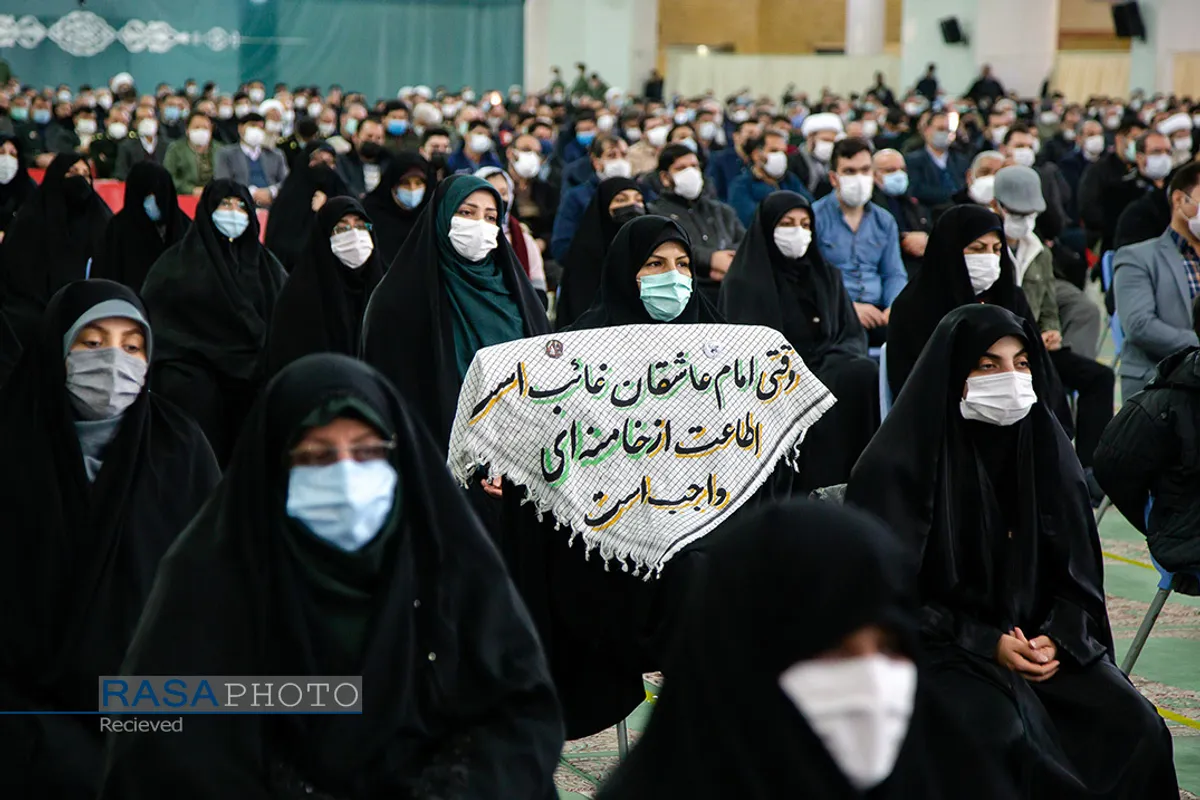 ارتباط تصویری مردم آذربایجان شرقی با مقام معظم رهبری