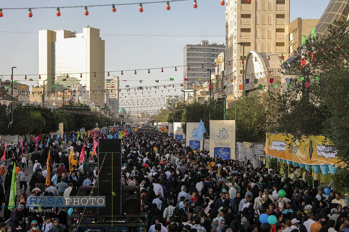 جشن بزرگ امام رضایی&zwnj;ها در مشهد مقدس