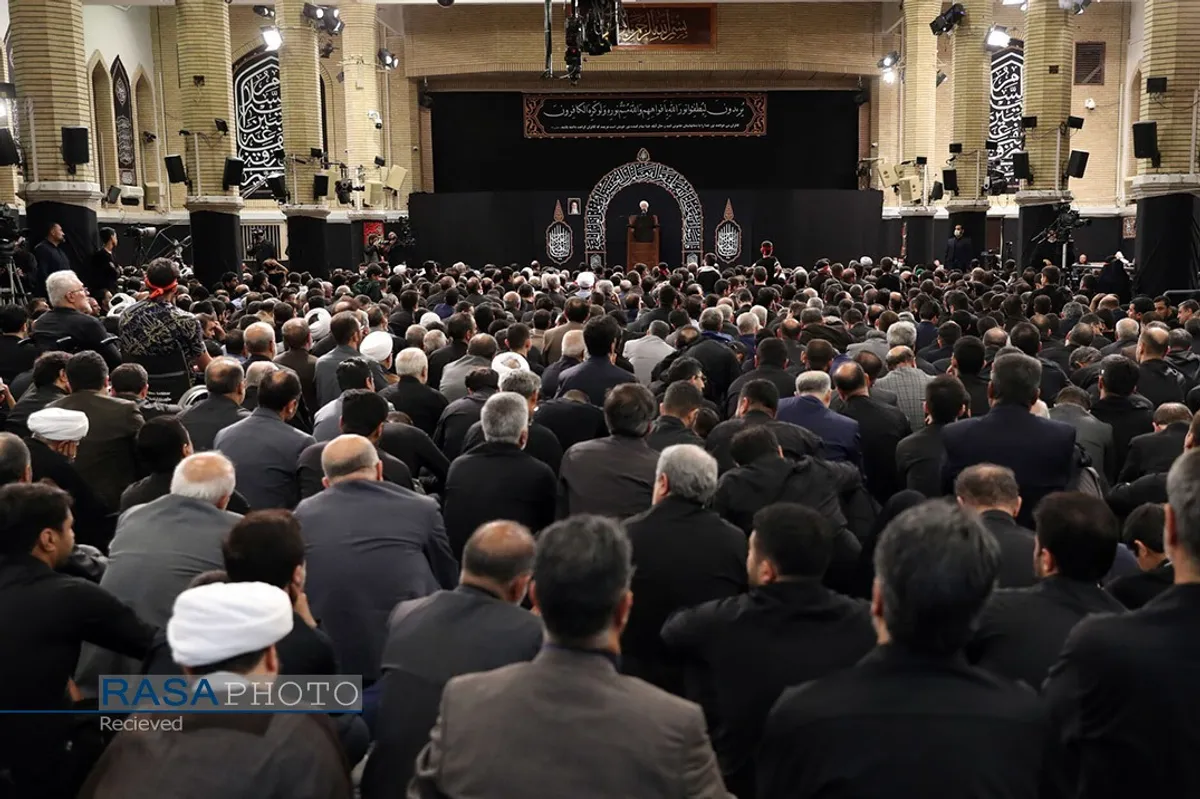 اولین شب مراسم عزاداری حضرت اباعبدالله الحسین (علیه&zwnj;السلام)