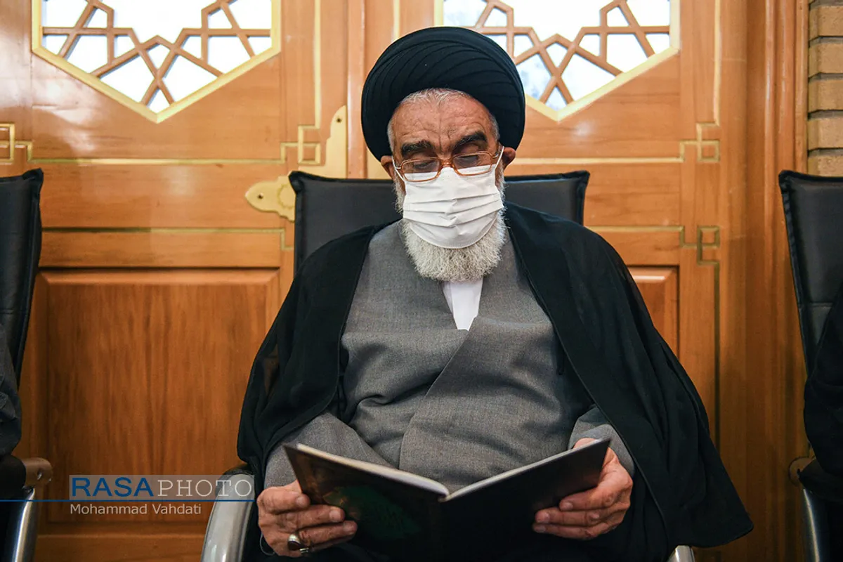 مراسم چهلمین روز ارتحال آیت الله علوی گرگانی