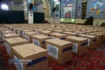 توزیع اقلام حمایتی به خانواده&zwnj;های نیازمند توسط گروه جهادی امام رضایی&zwnj;ها