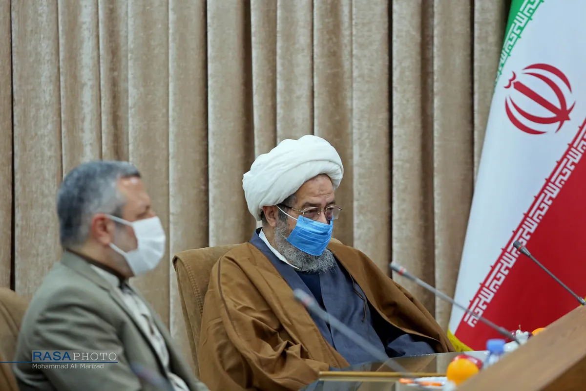 حضور وزیر امورخارجه در جلسه جامعه مدرسین