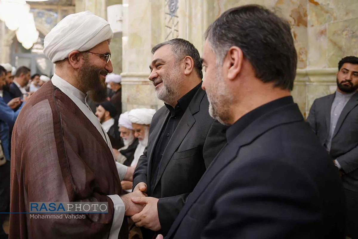 مراسم بزرگداشت شهید آیت الله سلیمانی در قم
