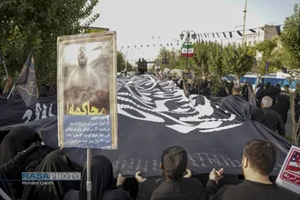 پیاده روی جاماندگان اربعین در تهران