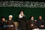 اولین شب مراسم عزاداری حضرت اباعبدالله الحسین (علیه&zwnj;السلام) با حضور رهبر انقلاب امام خامنه ای