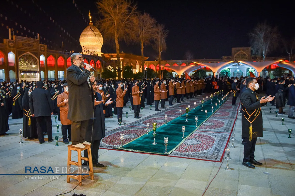 مراسم بزرگداشت سالروز شهادت حضرت احمد بن موسی الکاظم (ع) - شاهچراغ