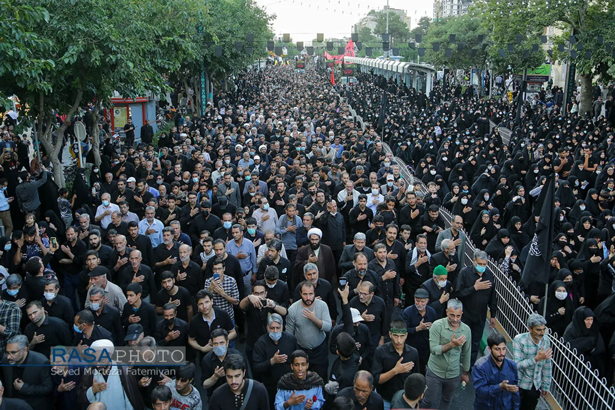 تشییع پیکر پاک شهدای خانطومان در مشهد مقدس