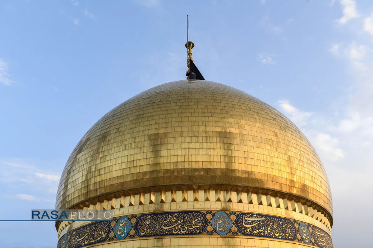 مراسم تعویض پرچم حرم حضرت معصومه (سلام الله علیها) در شب اول محرم ۱۴۴۴